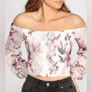 Windsor Smocked Floral Top